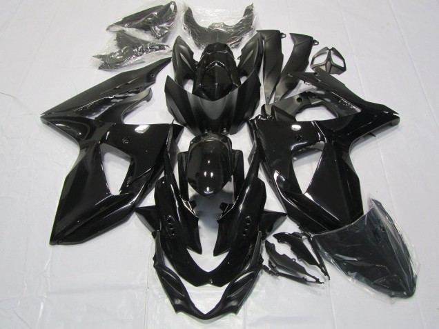 White Black and Blue Suzuki GSXR 1000 Fairings 2009-2016 White Black and Blue Suzuki GSXR 1000 Fairings 2009-2016