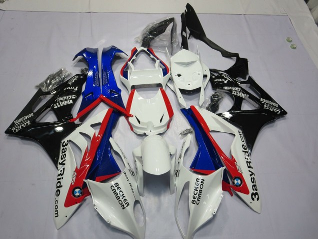 White Blue BMW S1000RR Fairings 2009-2016 White Blue BMW S1000RR Fairings 2009-2016