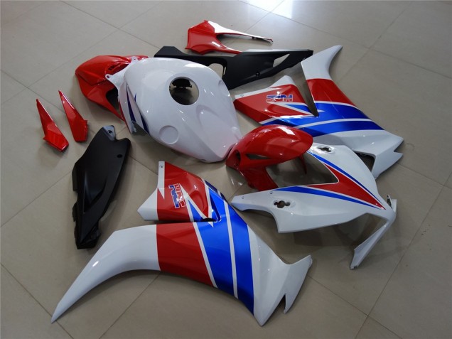 White Red and Blue Honda CBR1000RR Fairings 2012-2016 White Red and Blue Honda CBR1000RR Fairings 2012-2016