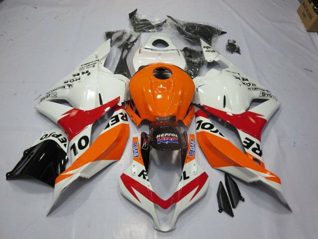 White Repsol Honda CBR600RR Fairings 2009-2012 White Repsol Honda CBR600RR Fairings 2009-2012