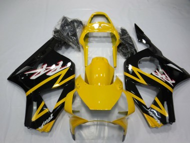 Yellow and Black Honda CBR954 Fairings 2002-2003
